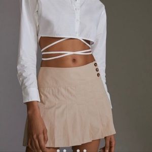 NWT Anthropologie mini skirt